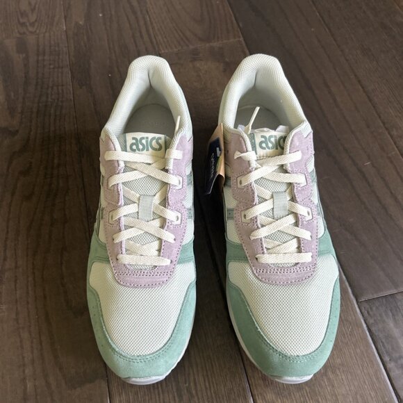 asics Lyte Classic Sneakers Men's Size 11 Light Sage/ Slate Grey 1201A477-023 - Picture 4 of 7